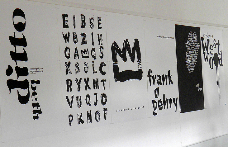 Alphabete zu Beth Ditto und Jean Michel Basquiat
