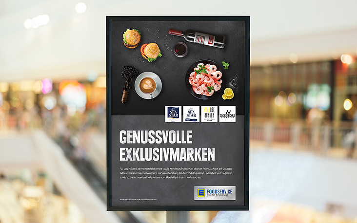 Plakat für Edeka Foodservice