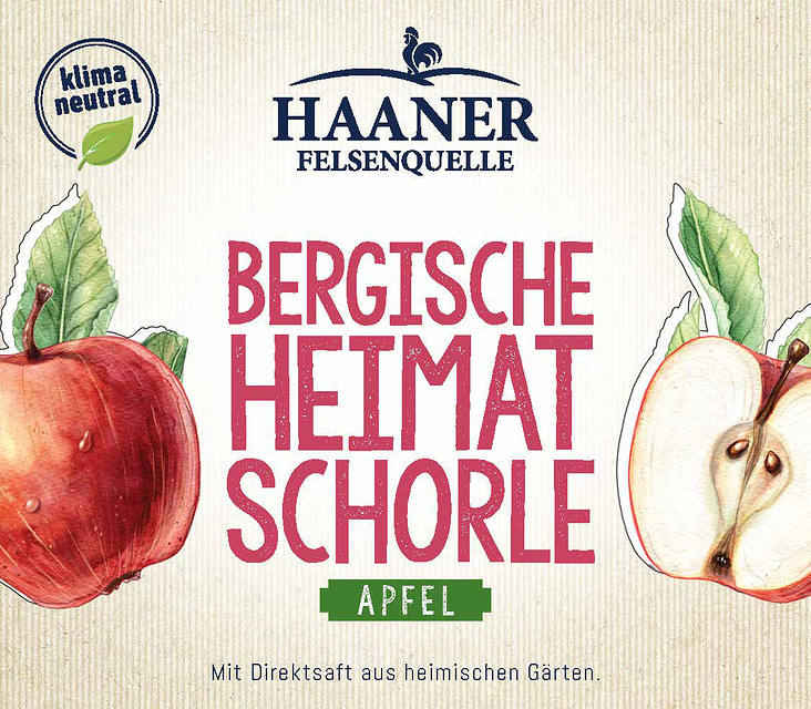 Bergische Heimatschorle „Apfel“