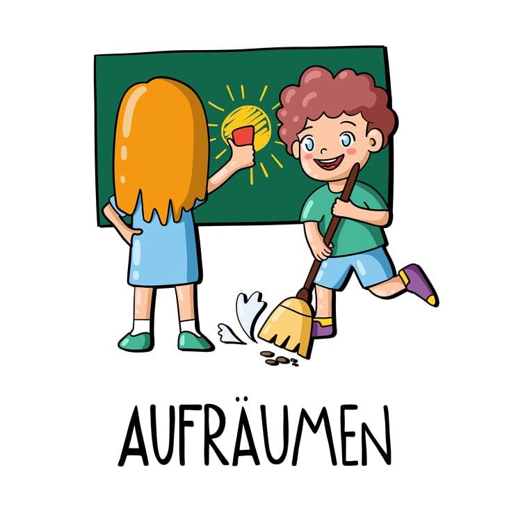 Aufräumen