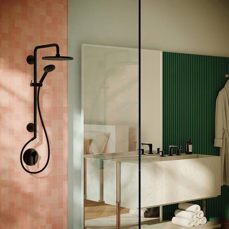 Produktvisualisierung von Designarmaturen für stylische Badezimmer