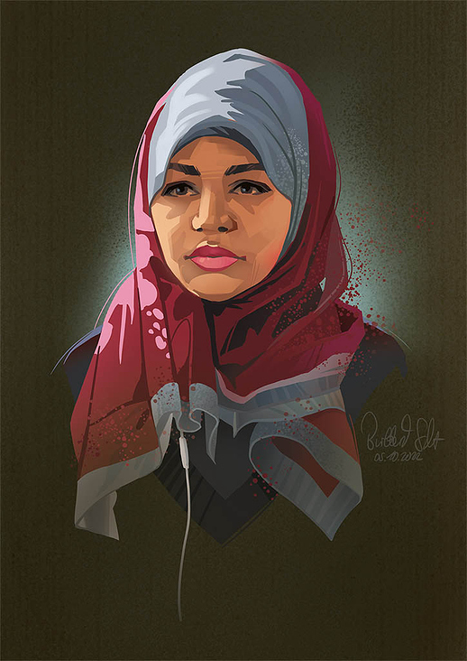 Portrait Frau aus Luxor