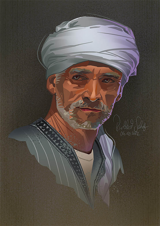Portrait Mann aus Luxor