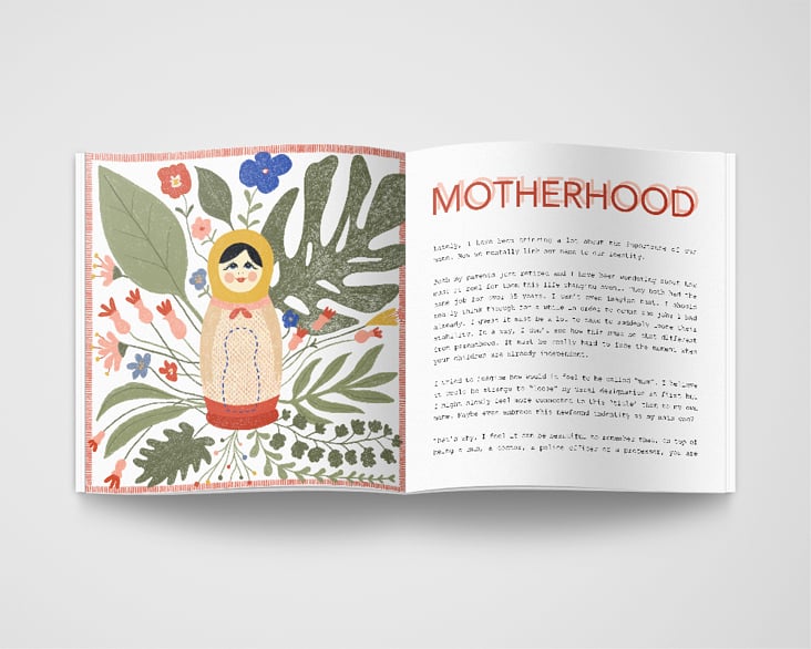 Editorial Illustration – Motherhood Article