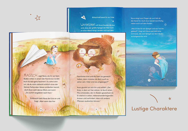 Illustration von „Magische Wunder der Natur“/ Design und Illustration (auf Amazon erhältlich)