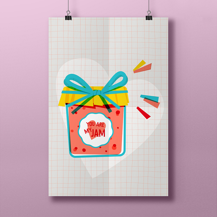 You Are My Jam // Poster Illustration