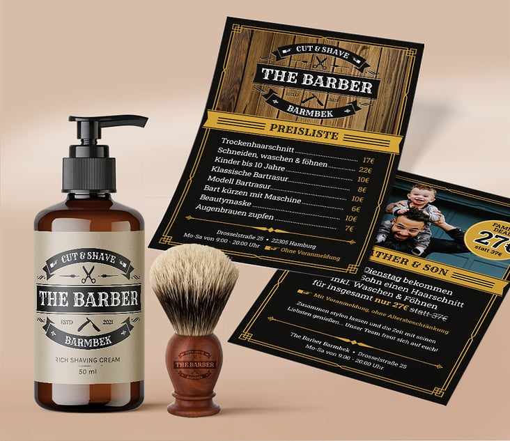 The Barber Barmbek / Branding