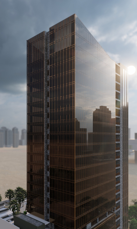 Dubai building 3D Visualisation adn Animation
