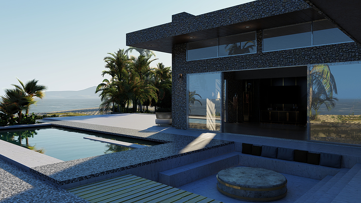 Private villa 3D Visualisation and Animation