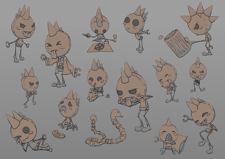 Baby Metal Modelsheet