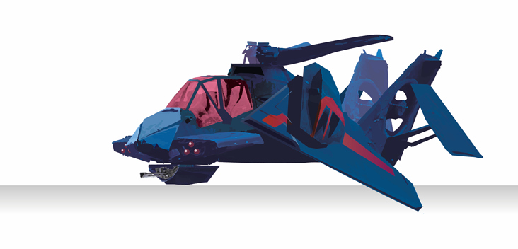 Maskierter hubschrauber – vom Hubschrauber zum Düsenjäger
