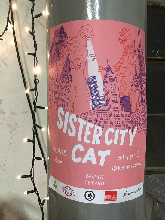 Sister City Cat BREMEN – CHICAGO 2018