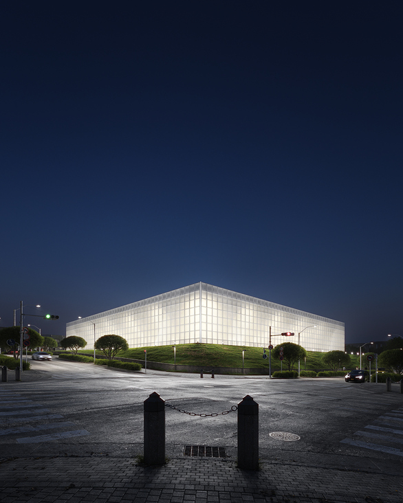 Außenvisualisierung eines atemberaubenden Ausstellungszentrums in Tokyo