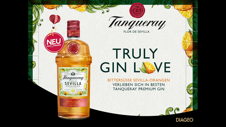 Tanqueray Gin (Diageo): Salesfolder Text