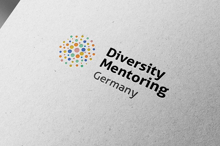 Logo Design Diversity Mentoring Germany