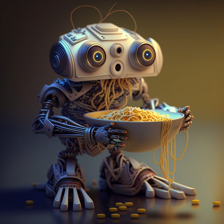 roberto eat spaghetti