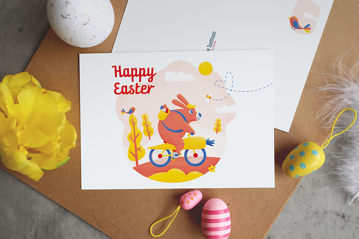 Happy Easter // Postkarte