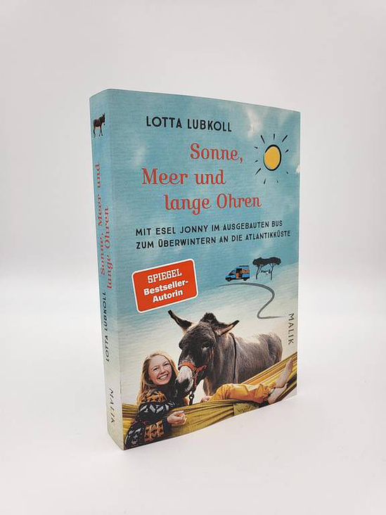 Kartenillustration „Sonne, Meer und lange Ohren“ (Lubkoll, Piper Verlag, 2022)