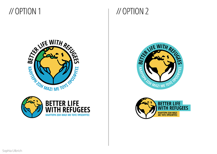 Vergleich Logo Option 1 / Logo Option 2