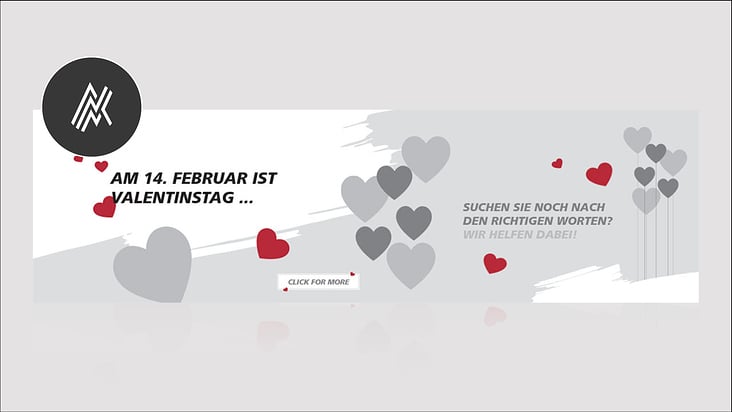 WebBanner ValentinsAktion / 2023