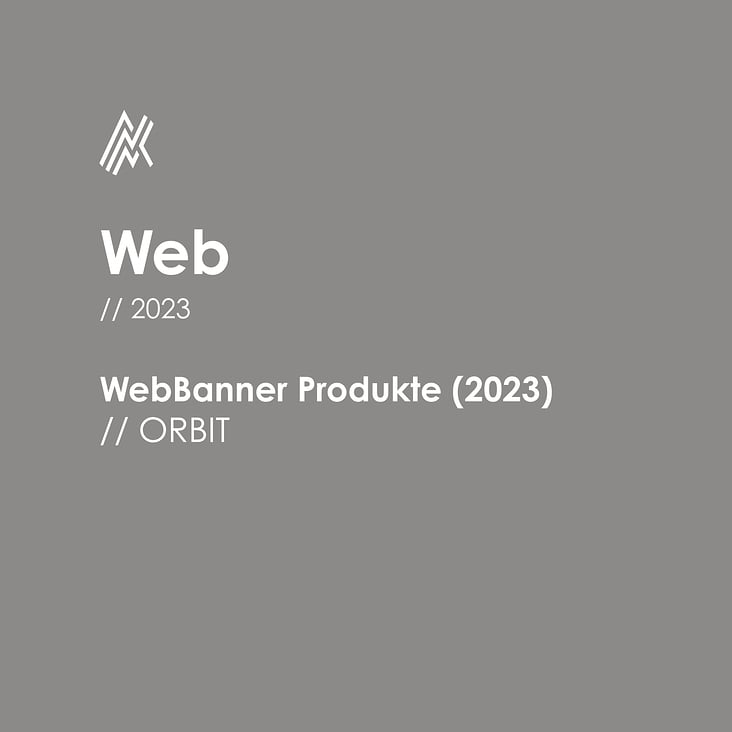 WebBanner Produkte / 2023