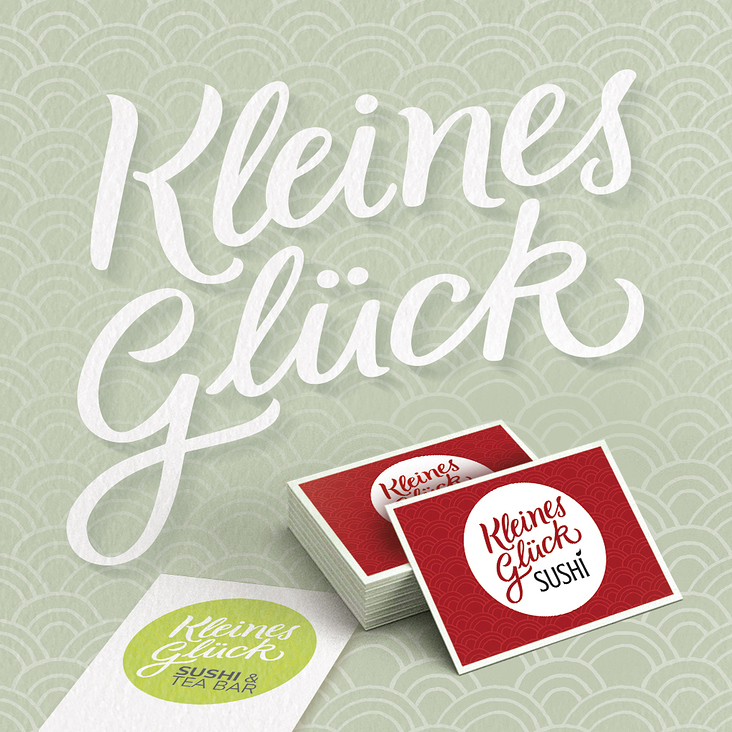 Kleines Glück Sushi Hamburg – Logotype Design
