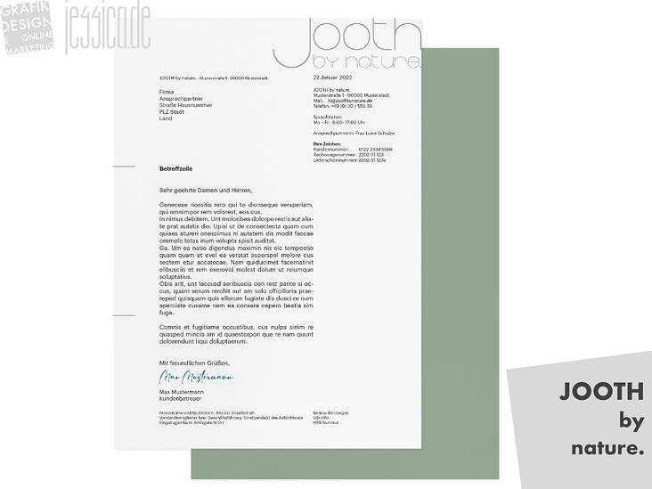 Corporate Design Letter Head