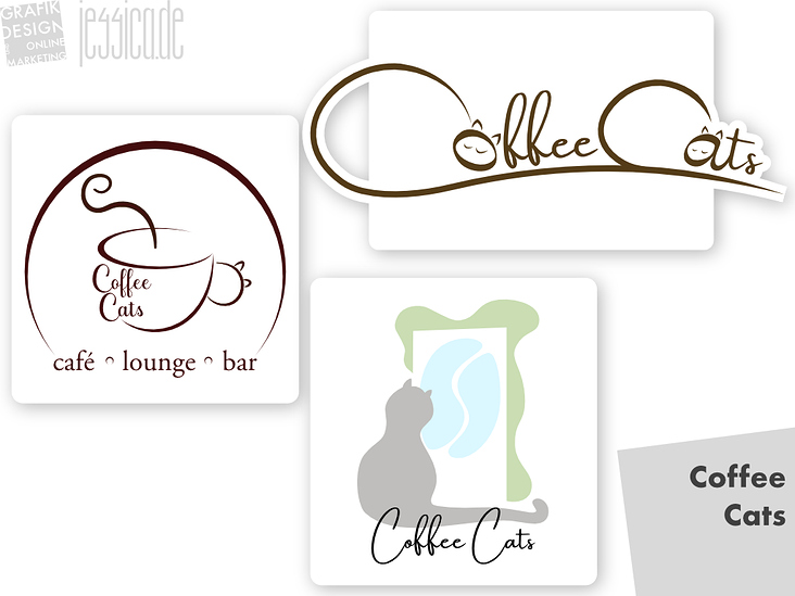 Logodesign for Customer Coffee Cats – Kaffee mit Wohlfühlatmosphäre