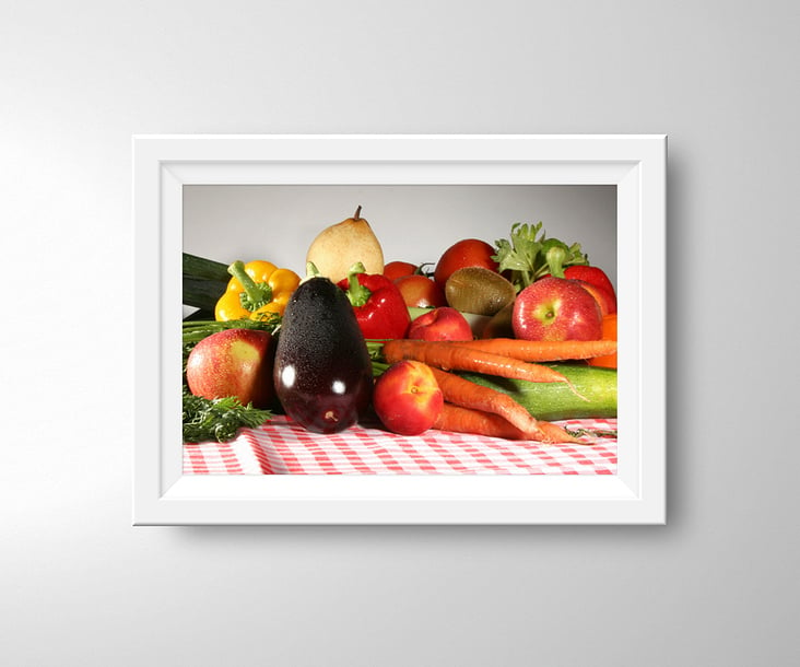 Gemüse frisch und saftig – Produktfotografie