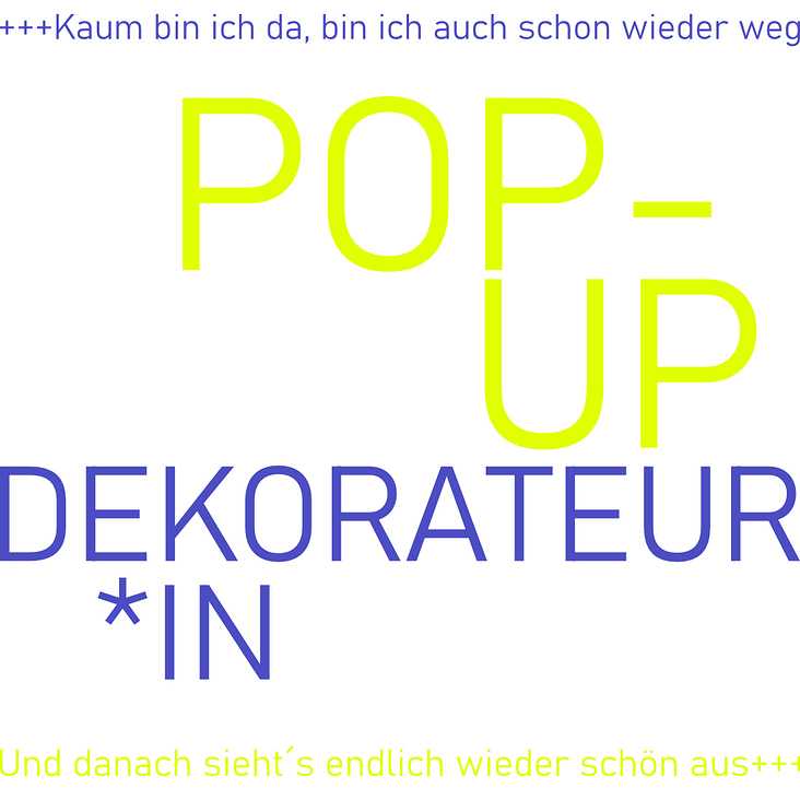 Pop Up Dekorateurin 2