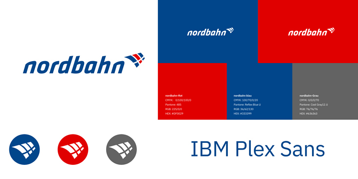 Nordbahn Corporate Design Logo – 1