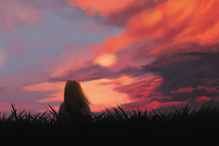 Memory of a Childhood Sunset