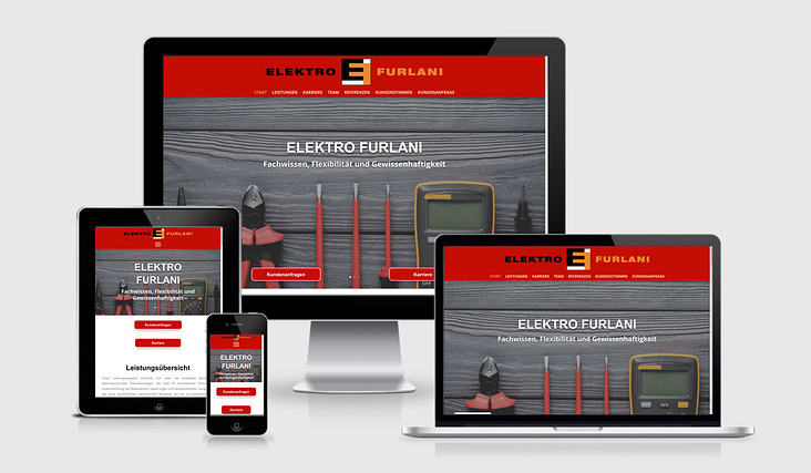 Website für Elektriker
