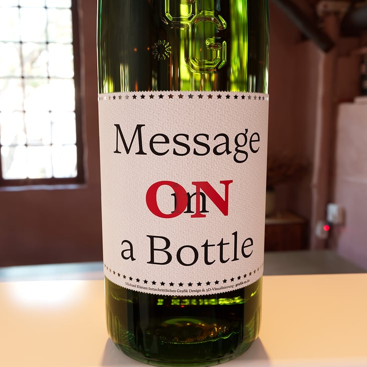 message on a bottle