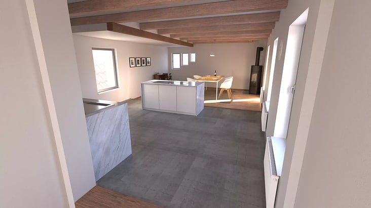 Interior Renderin – Wohnraum