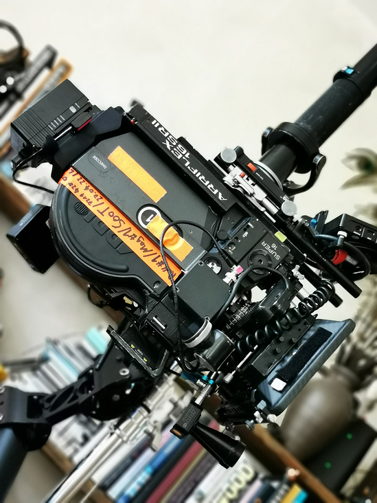 Steadicam Operator Kamera Setup Arriflex 16srII 16mm Analog Film Kodak 2