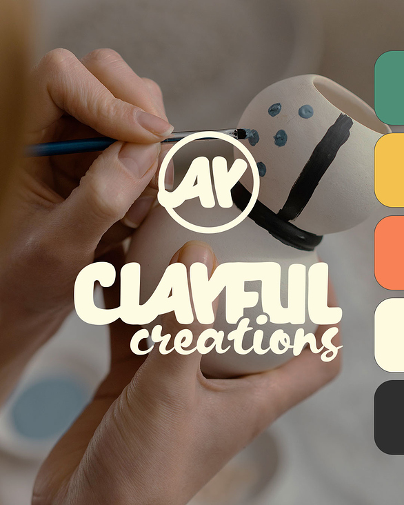 CLAYFUL CREATIONS – Signet / Logo