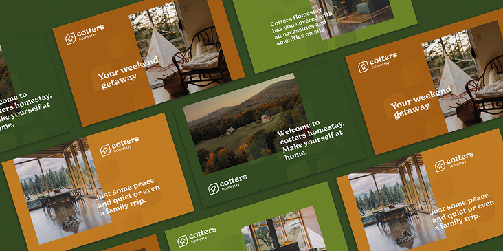 Cotters Homestay – Branding