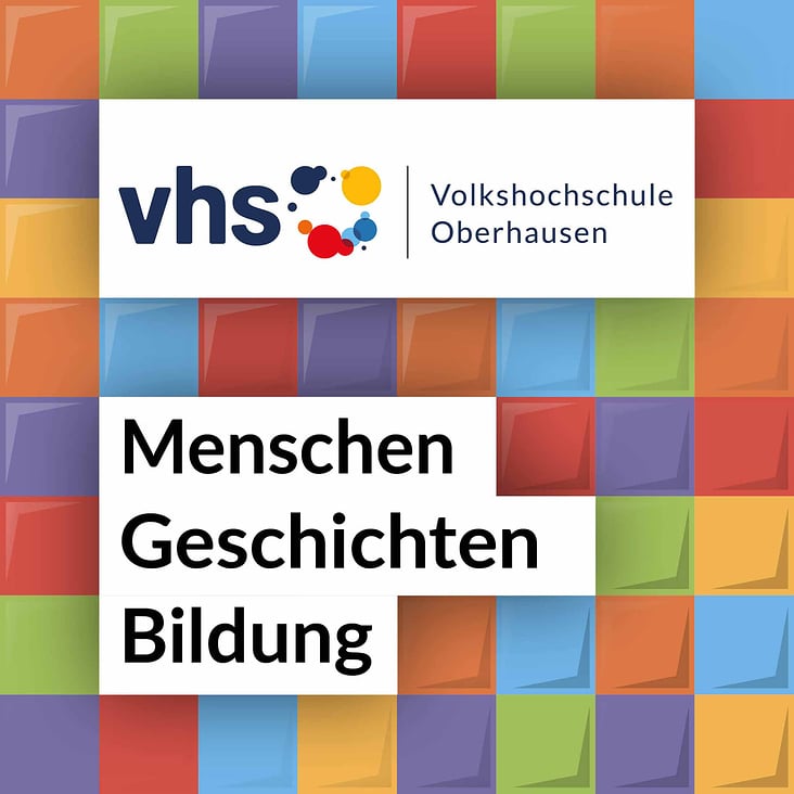 Podcast Icon »Menschen Geschichten Bildung« VHS Oberhausen