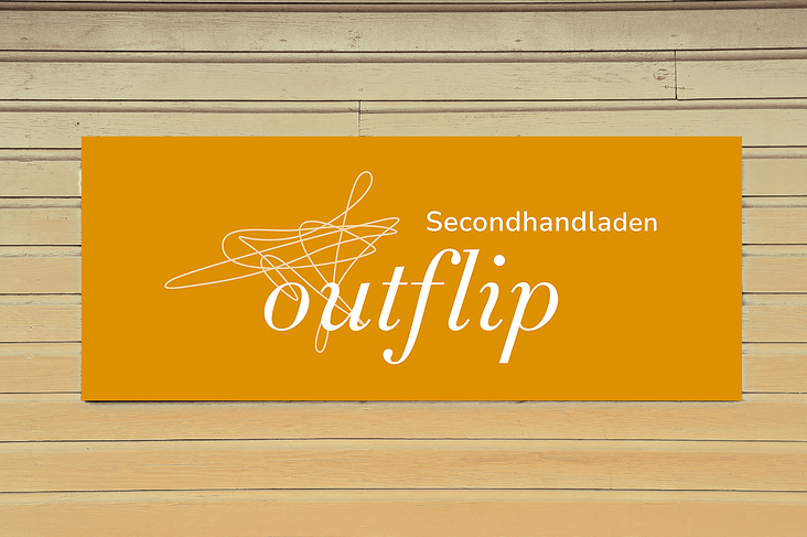 outflip – Ladenschild
