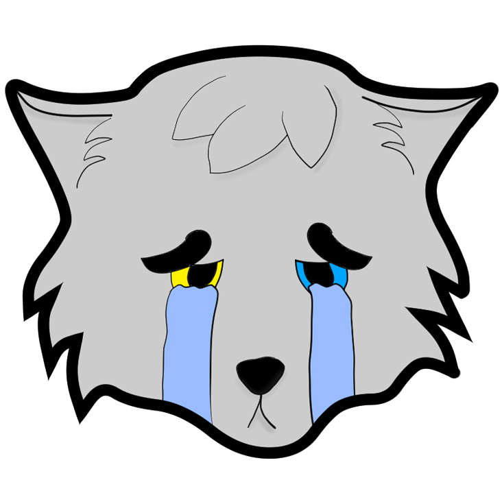 Wolf Emote Traurig