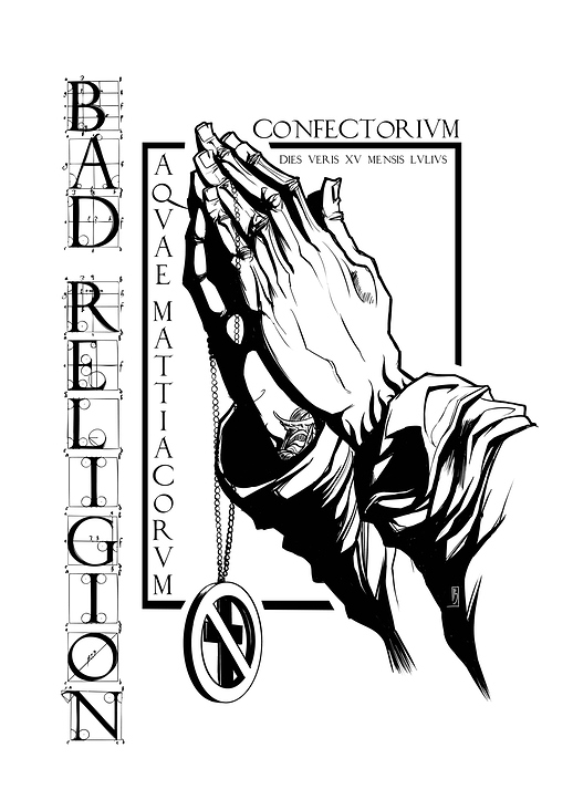 Bad Religion Gig poster