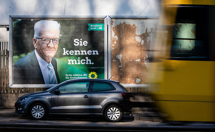 Kampagne Winfried Kretschmann