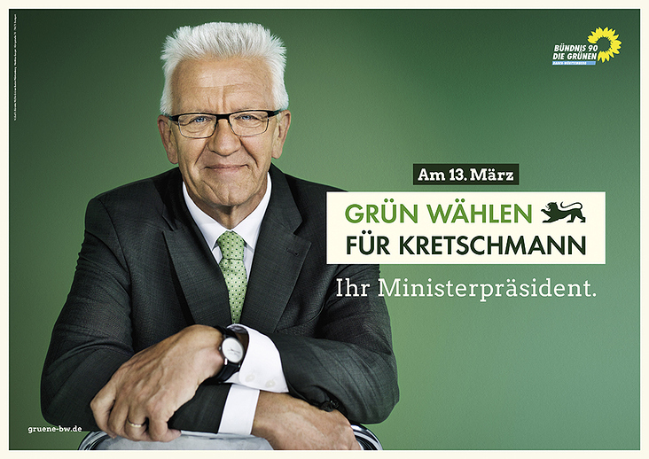 Kampagne Winfried Kretschmann