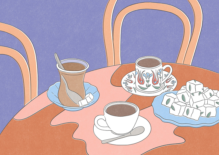 Café HAYMAT Illustration