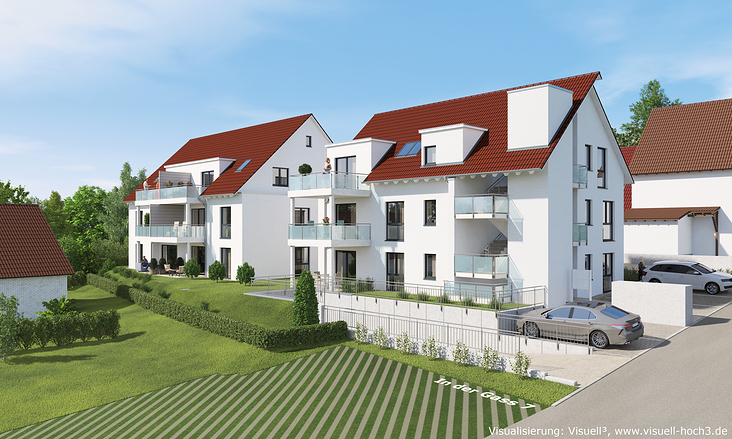 Mehrfamilienhaus in Balingen – Architekturvisualisierung