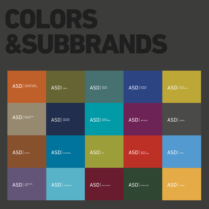 ASD Corporate Design Colors