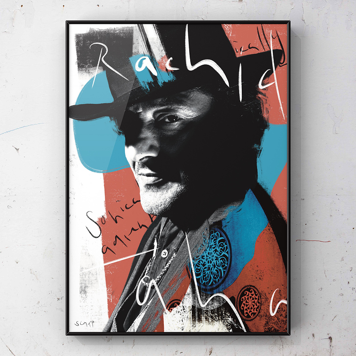 Rachid Taha – Collage zur Ausstellung des Paris Collage Collectiv im April 2023