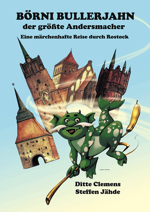 Buchtitel, Börni Bullerjahn, Kinderreiseführer Rostock