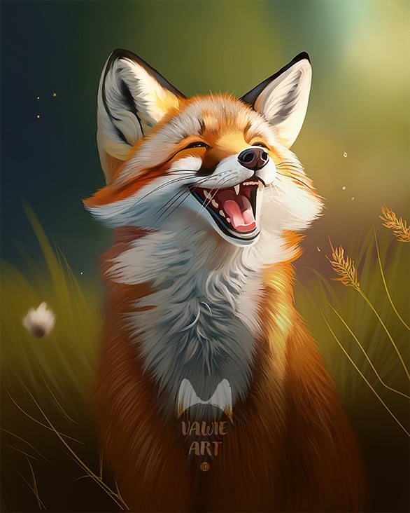 Happy Fox